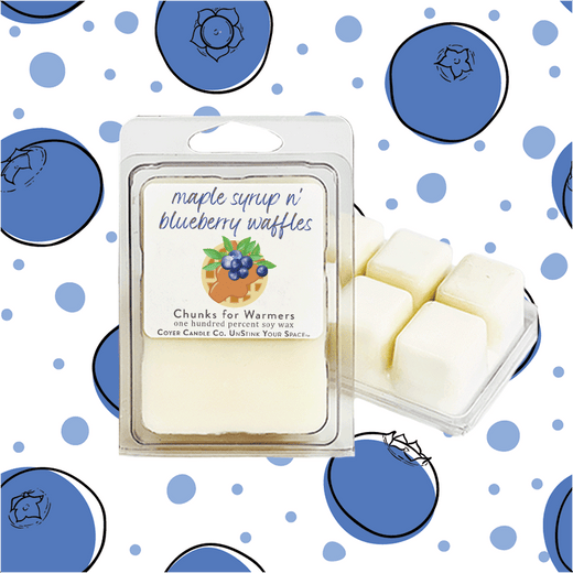 Soy Wax Melts - Maple Syrup 'n Blueberry Waffles