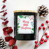 11 oz. Black Jar Candle - Winter & Holiday Double Wicks