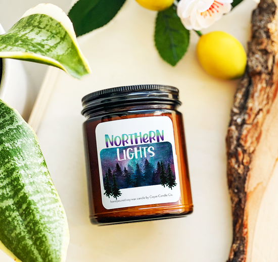 9 oz Candle Jars - Northern Lights