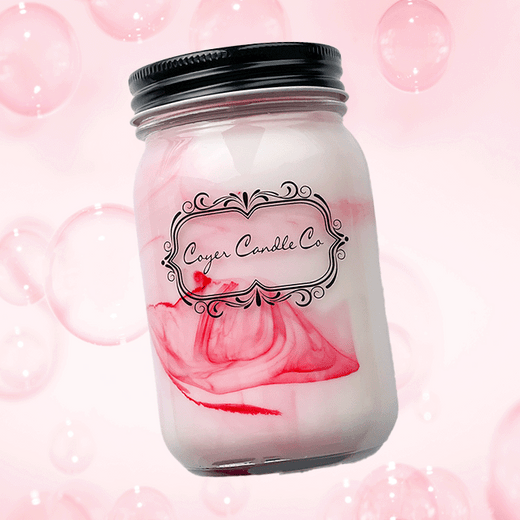 16 oz Candle Jars - Pink Champagne