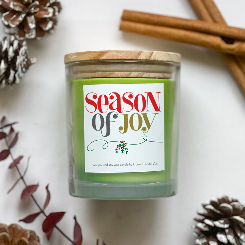 11 oz. Clear Jar Candle - Winter & Holiday Collection *NEW*