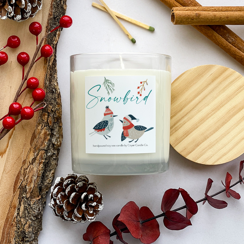 11 oz. Clear Jar Candle - Winter & Holiday Collection *NEW*