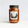 16 oz Fall Glimmery Rust Color Mason Jars - NEW Fall Scents