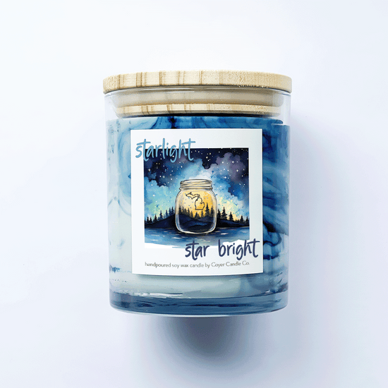 11 oz Clear Candle Jars - Starlight Starbright