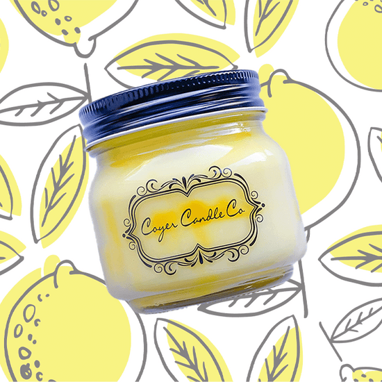 8 oz Candle Jars - Sunburst Lemon Bars