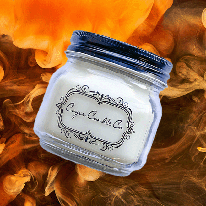 8 oz. Mason Jar Candles - Fall Collection
