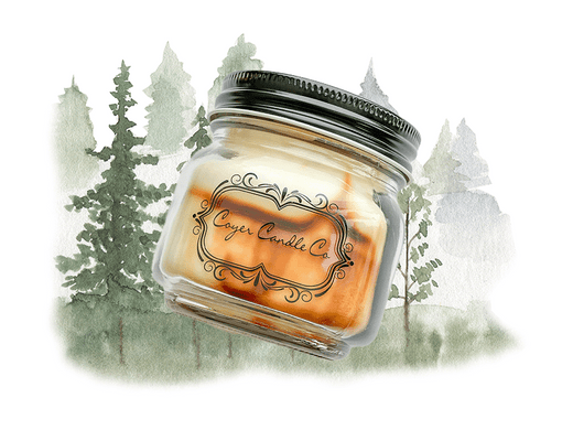 8 oz Candle Jars - Tunnel of Trees