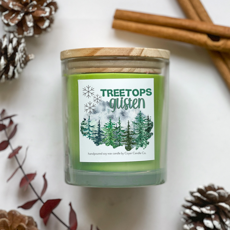 11 oz. Clear Jar Candle - Winter & Holiday Collection *NEW*