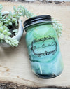 16 oz. Pint Mason Jar Candle - NEW Scent Blends!