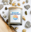 11 oz. Grey Ombre Jar Candles - Summer Collection