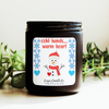 9 oz. Black Vessel Candle - Winter Collection