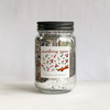16 oz. Glimmery Speckled Silver Pint Jar Candles - Fall Collection