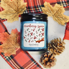 9 oz. Icy Blue Jar Candle - Winter Illustrated Collection