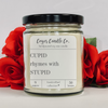 9 oz. Clear Jar Candle - Snarky Valentine's Day Collection