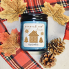 9 oz. Icy Blue Jar Candle - Winter Illustrated Collection