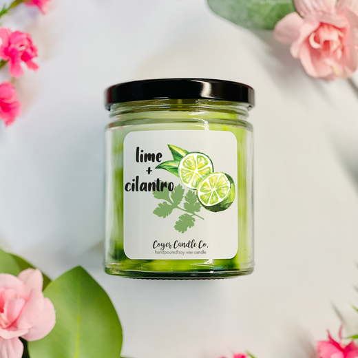 9 oz. Clear Jar Candle - Signature Collection