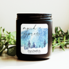 9 oz. Black Vessel Candle - Winter Collection