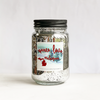 16 oz. Glimmery Speckled Silver Pint Jar Candles - Winter & Holiday Collection