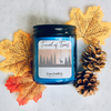 9 oz. Cobalt Blue Jar Candle - Autumn Collection