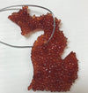 Full State of Michigan Aroma Bead Air Fresheners - Winter Collection