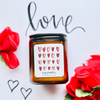 9 oz. Smoked Jar Candle - Illustrated Valentine's Day Collection