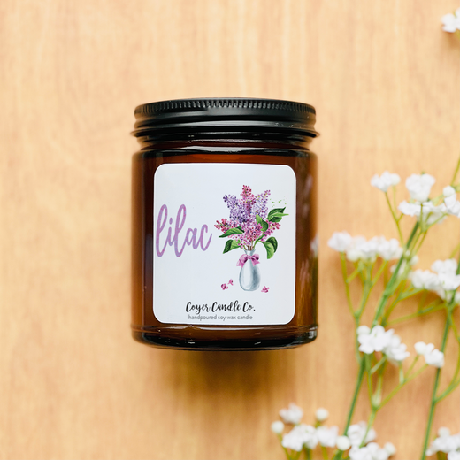 9 oz. Smoked Amber Jar Candle - Signature Collection