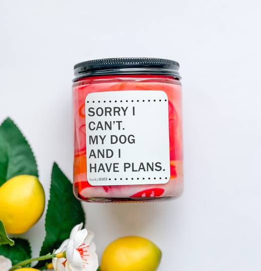 9 oz. Jar Candle - Lucky Oliver Collection Dog Edition