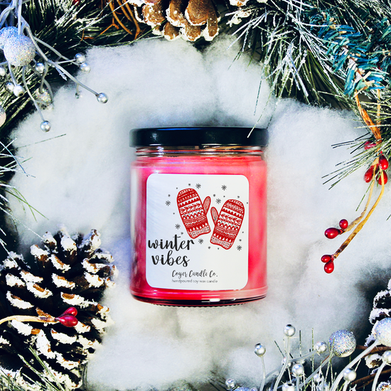 9 oz Jar Candle - Winter Mittens